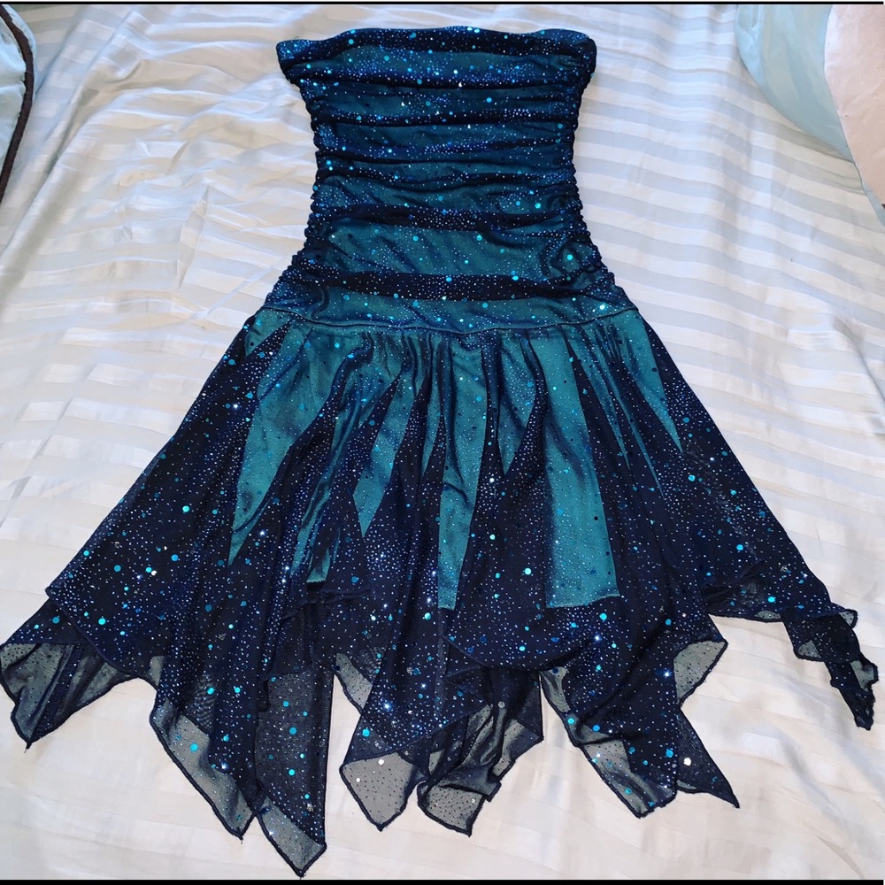 Papaya Sparkle elegant sexy party dress